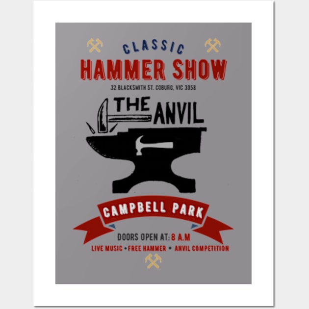 anvil the blacksmith anvil Wall Art by bert englefield 